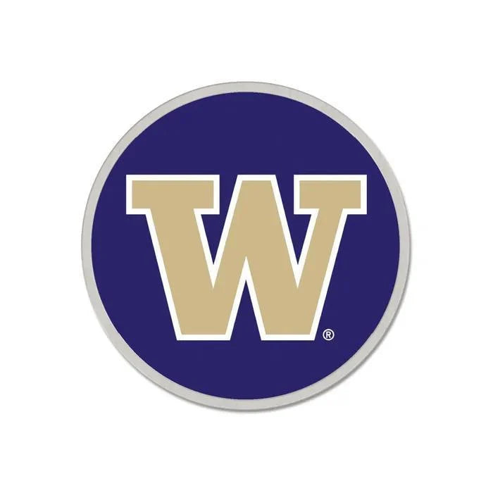 Washington Huskies Primary Rounded Enamel Pin