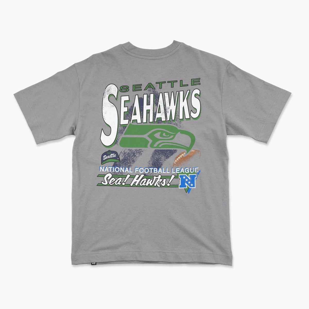 Seattle Seahawks Wolf Grey Under Bar Foundation T-Shirt