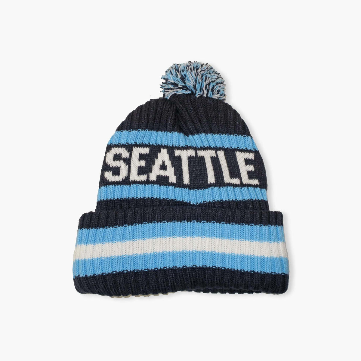 Seattle Kraken Bering Cuff Pom Beanie
