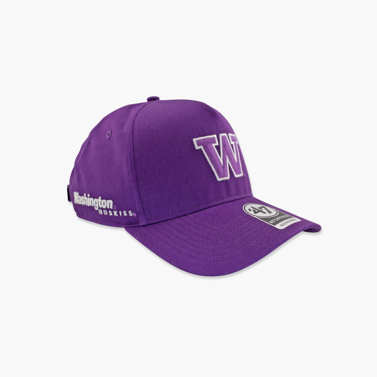 Washington Huskies Purple Foundational Offsides Adjustable Hat