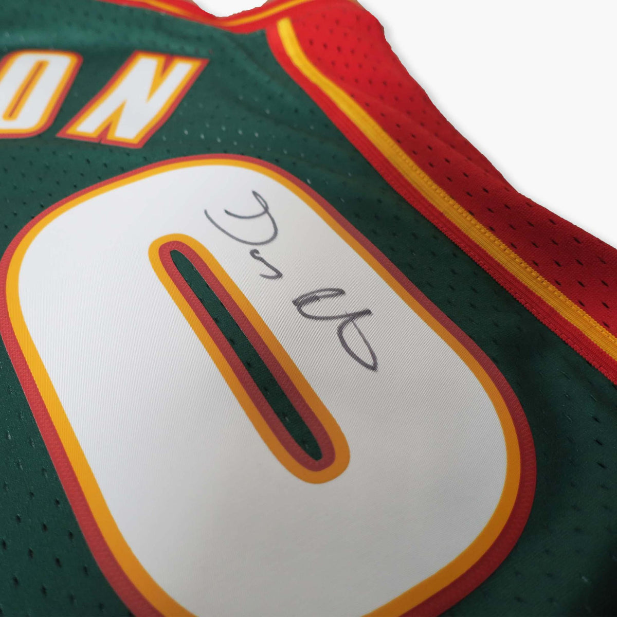 AUTOGRAPHED by Gary Payton - Gary Payton 1996 Swingman Jersey
