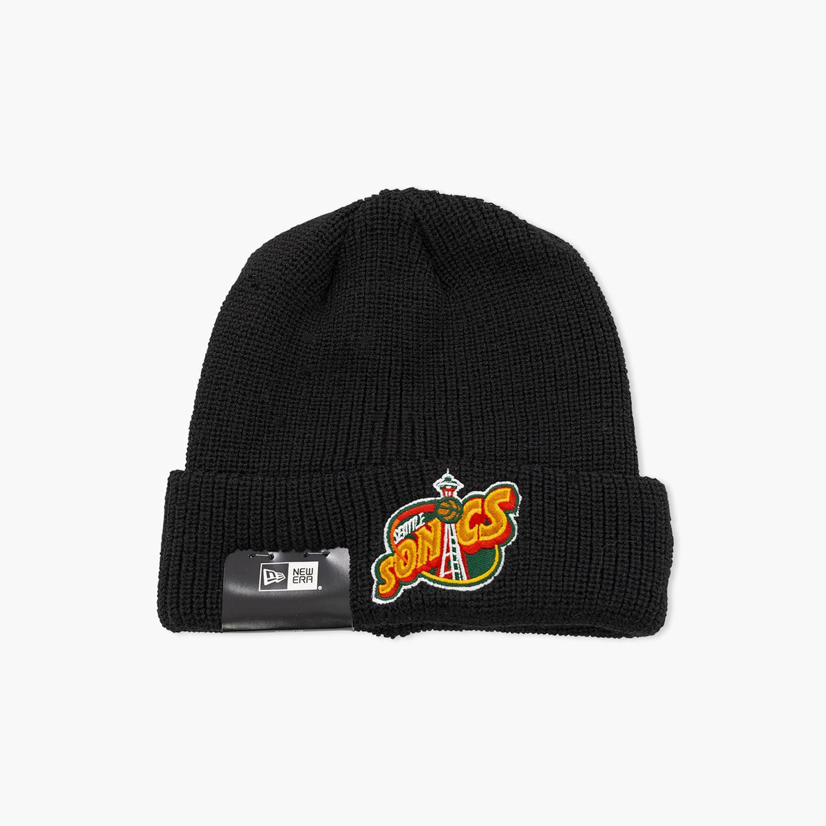 Seattle SuperSonics Space Needle Black Knit Beanie
