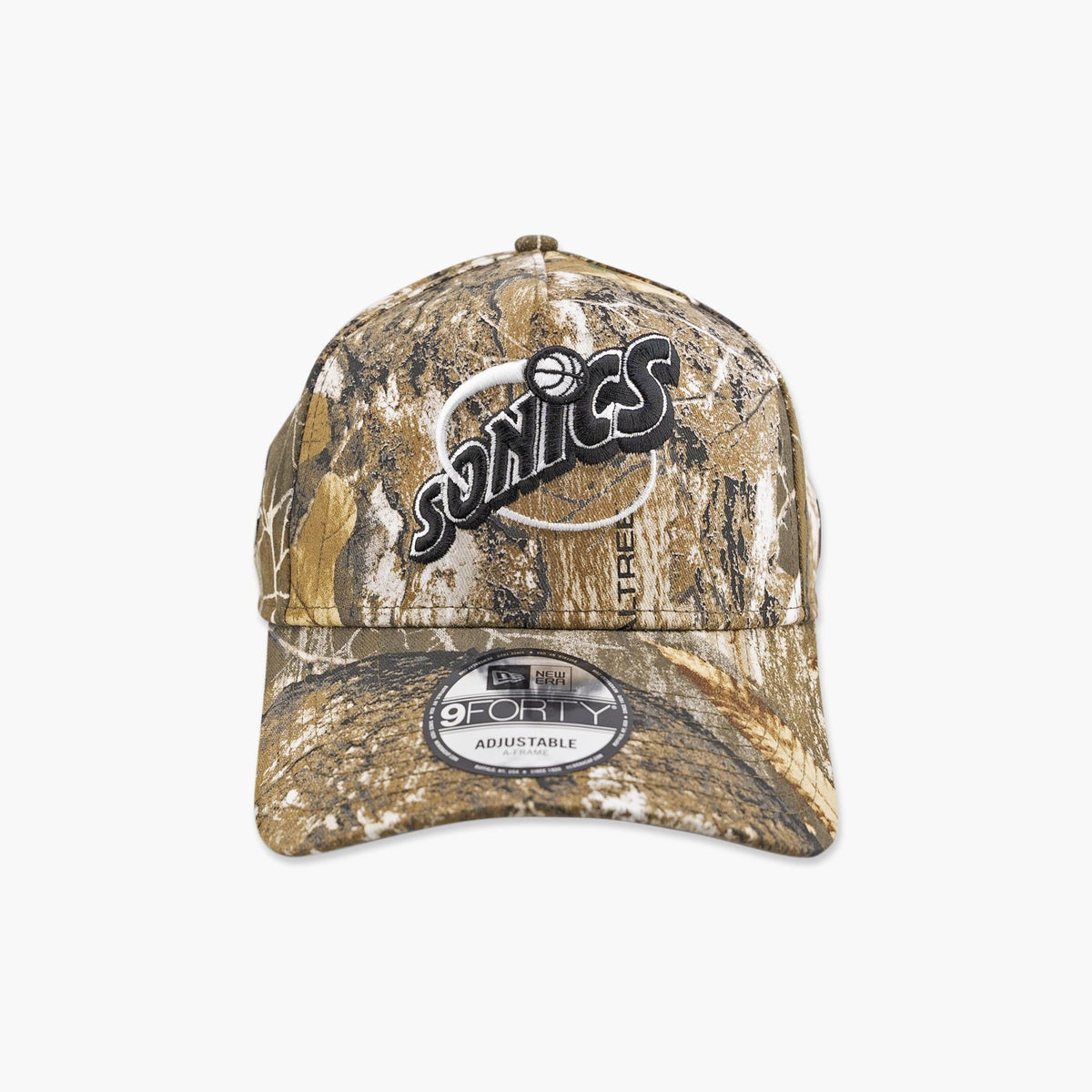 Seattle SuperSonics RealTree Camo A-Frame Snapback
