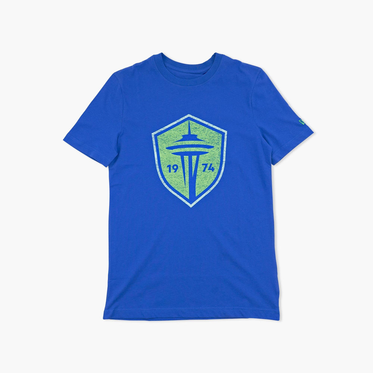 Seattle Sounders Royal Blue Primary Logo T-Shirt