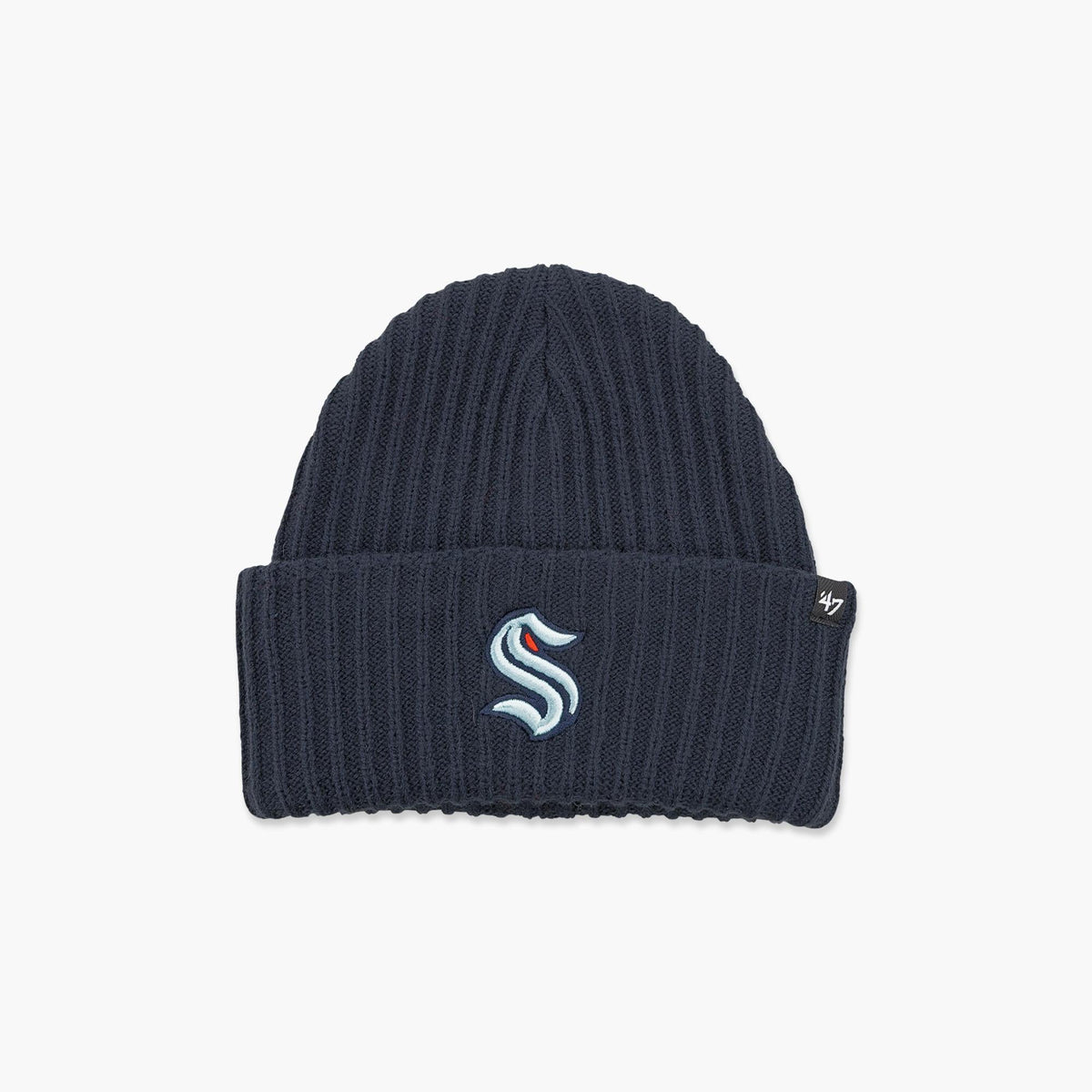 Seattle Kraken Navy Harbor Cuff Beanie