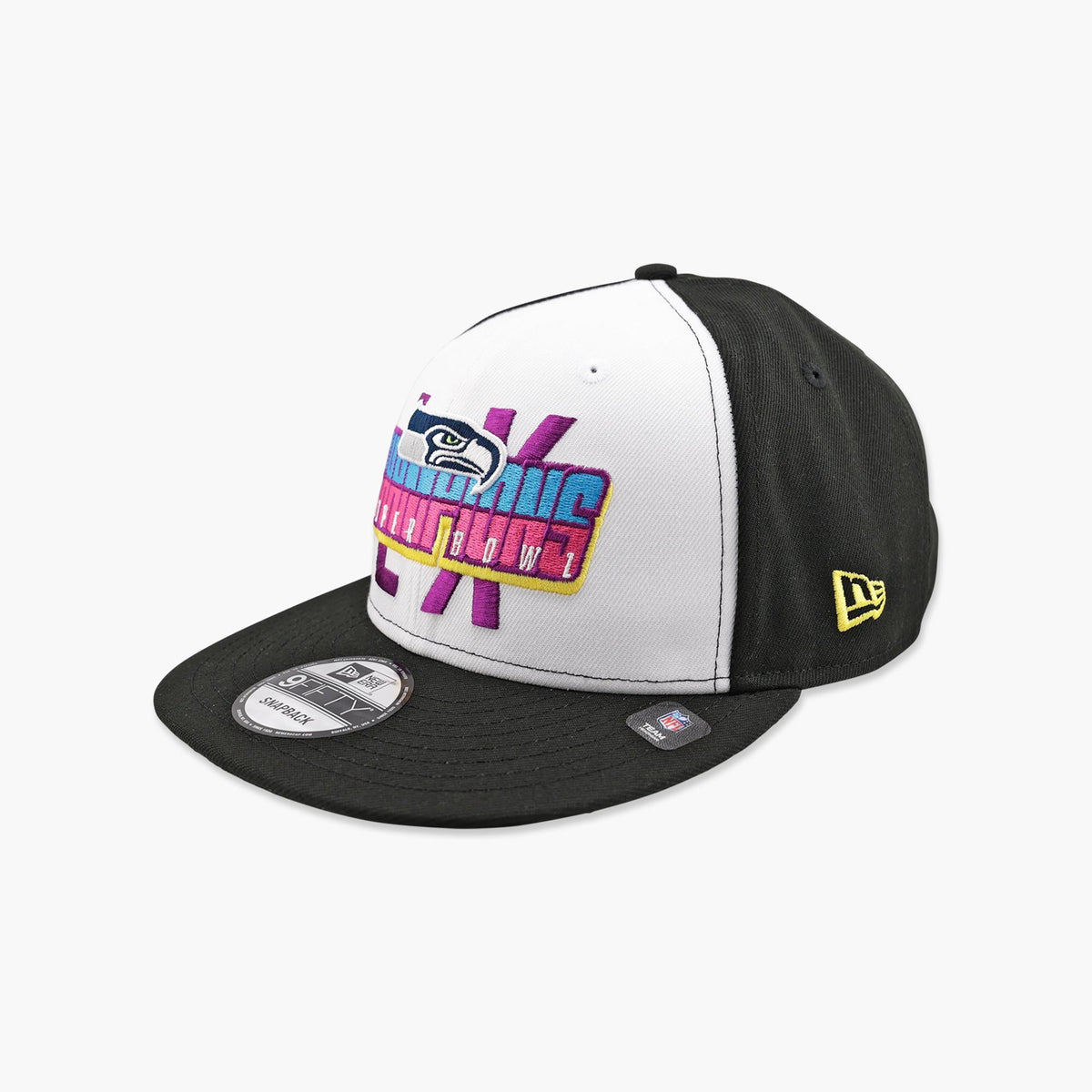 Seattle Seahawks Two-Tone Super Bowl LX Champions Neon Nights Snapback