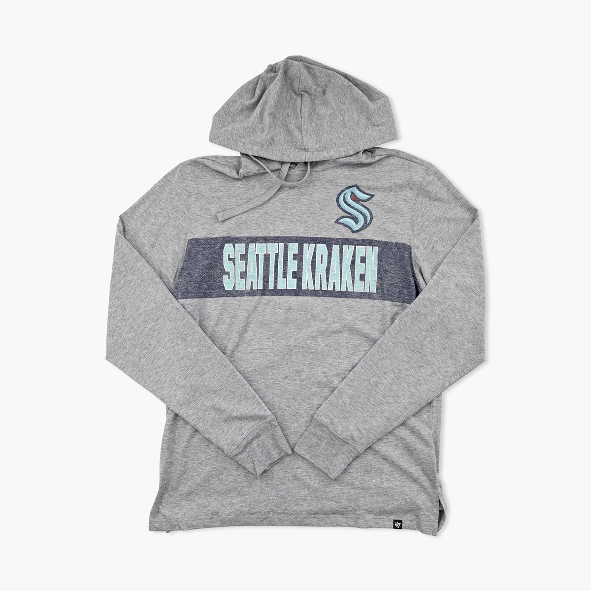 Seattle Kraken Slate Grey Fieldhouse Lightweight Hoodie