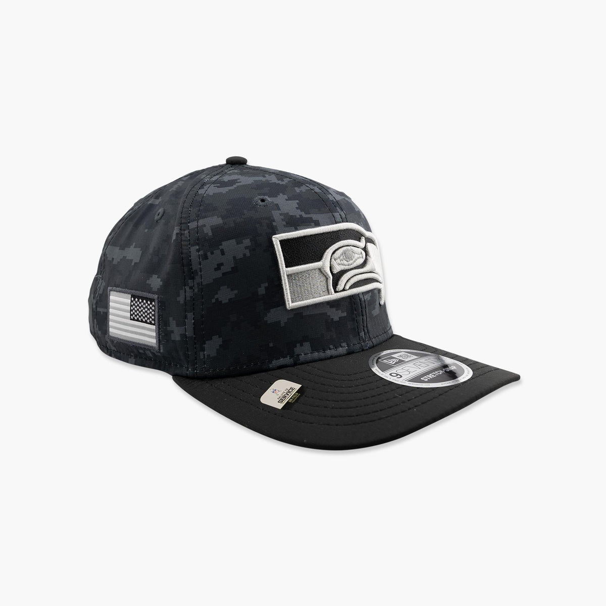 Seattle Seahawks Throwback 2026 Salute To Service StretchSnap