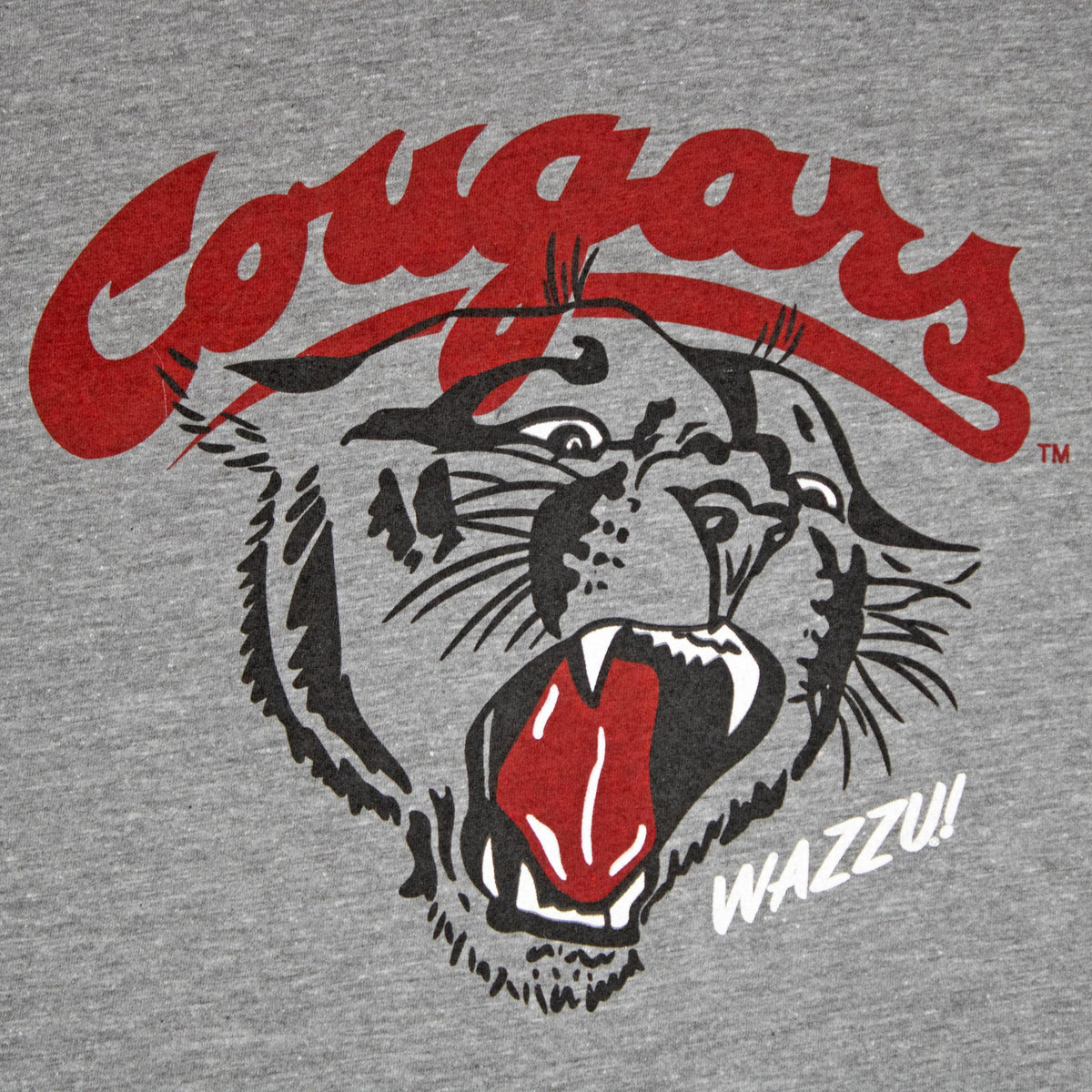 Washington State Cougars Grey Wazzu T-Shirt