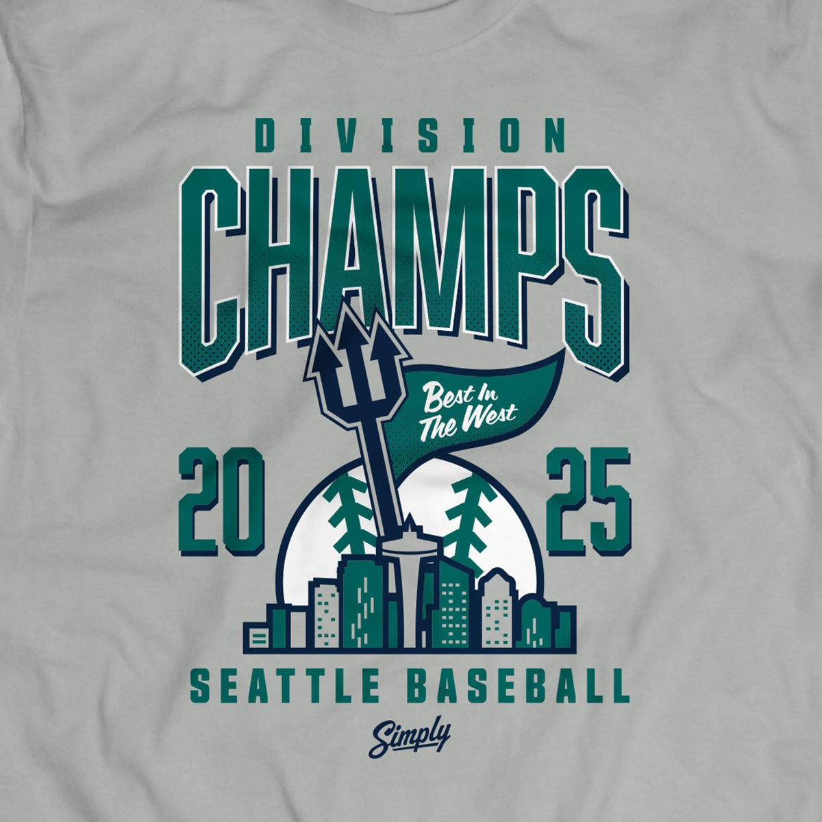 Northwest Royalty 2025 Division Champs Seattle Baseball Youth T-Shirt