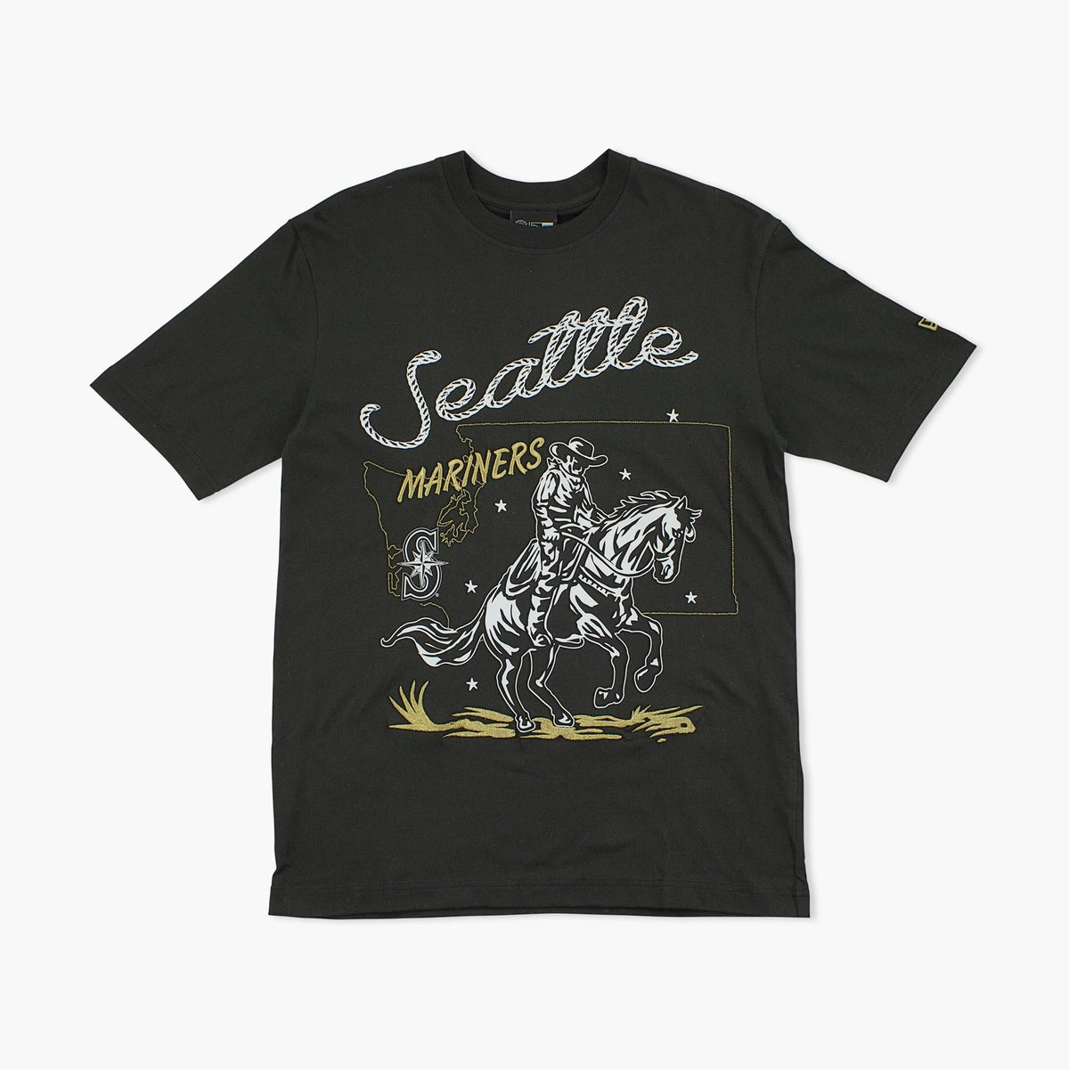 Seattle Mariners Black Old Town Road Premium T-Shirt