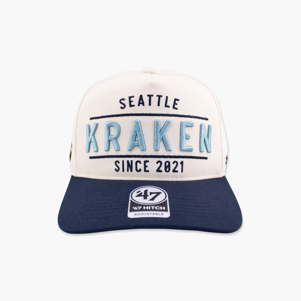 Seattle Kraken Natural Debut Hitch Snapback
