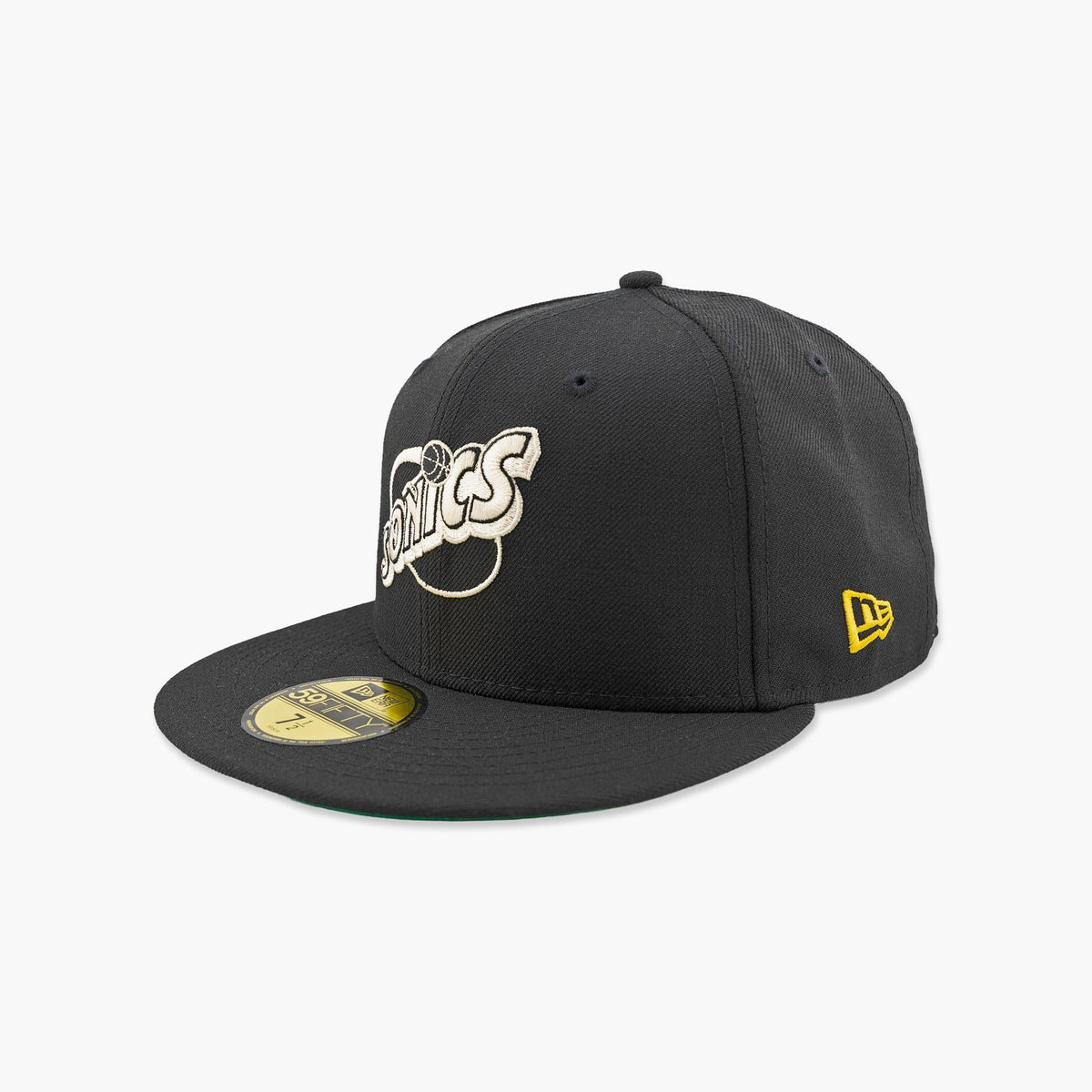 Seattle SuperSonics Black Wool Fitted Hat