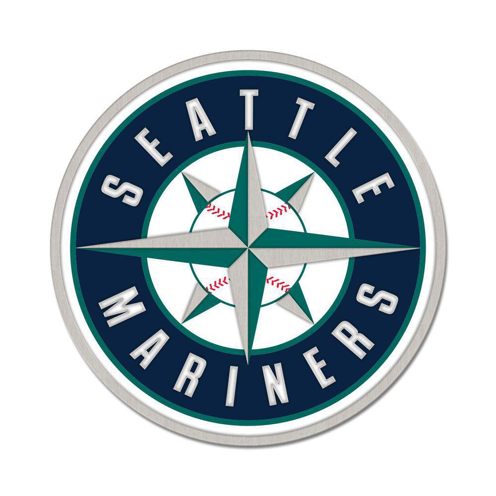 Seattle Mariners Compass Logo Pin