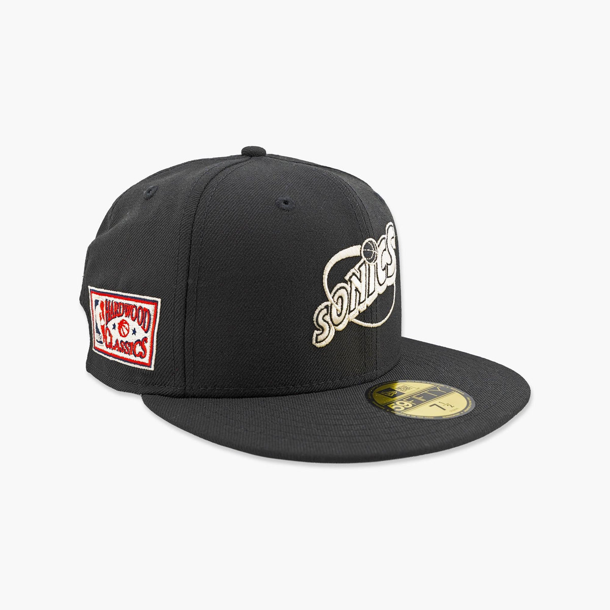 Seattle SuperSonics Black Wool Fitted Hat