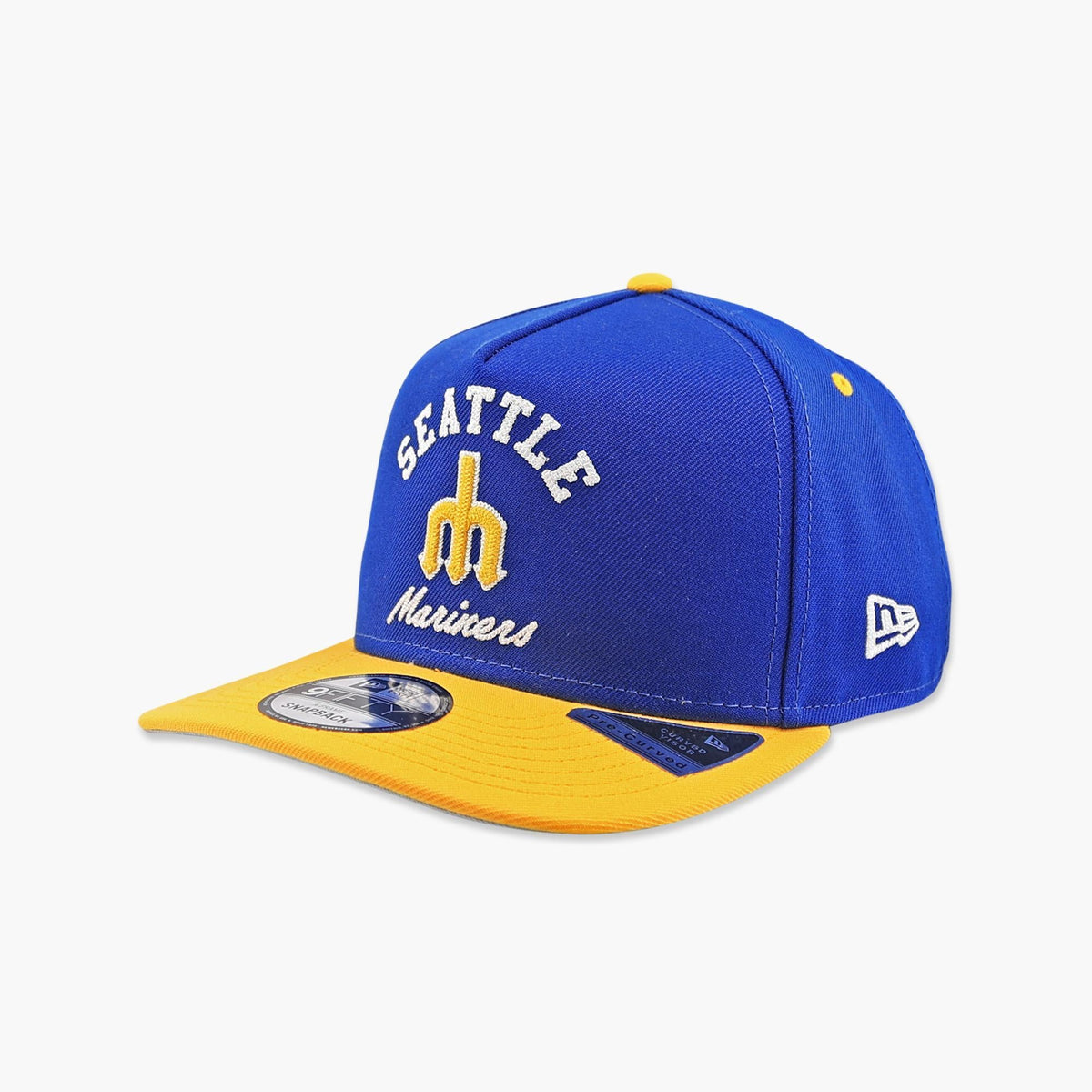 Seattle Mariners Royal Dugout Classic A-Frame Snapback
