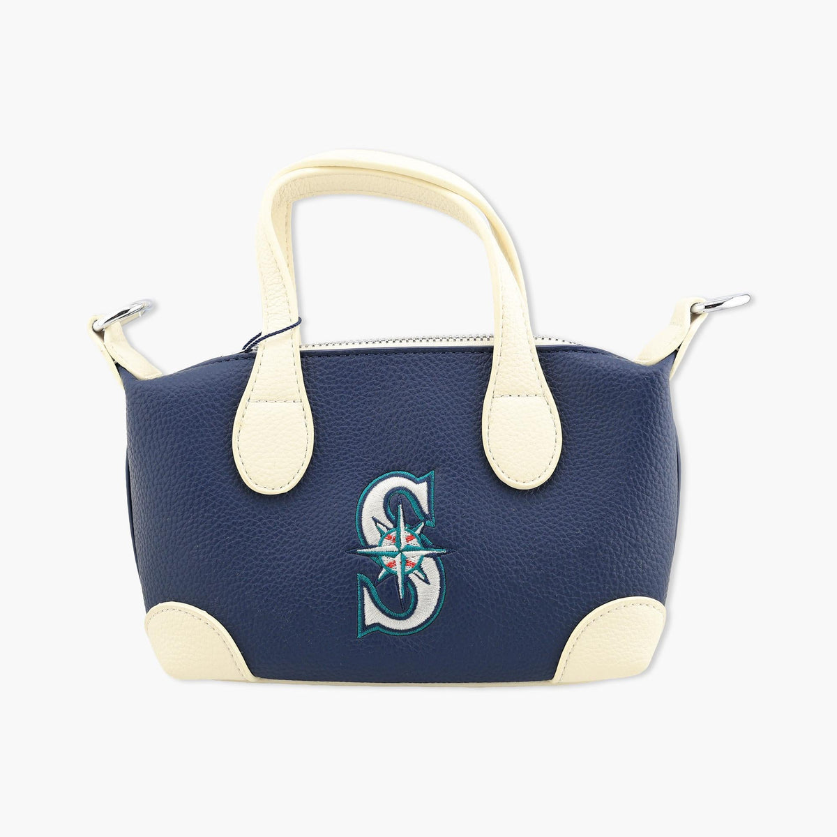 Seattle Mariners Navy & Cream Mini Handbag
