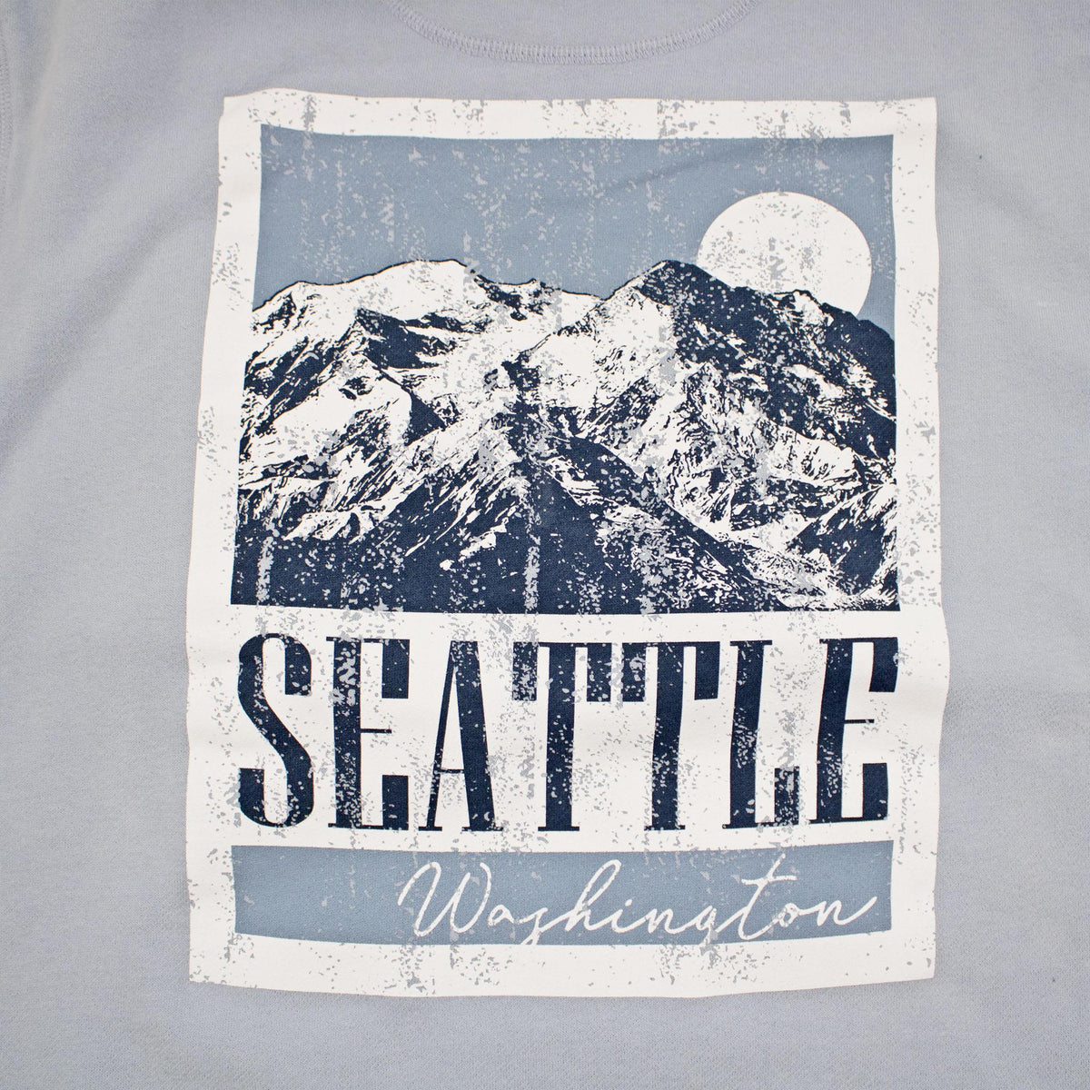 Vast Views Blue Seattle Hoodie