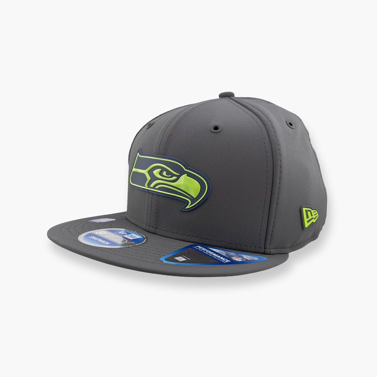 Seattle Seahawks 2026 Sideline Cold Weather Primary Charcoal Snapback
