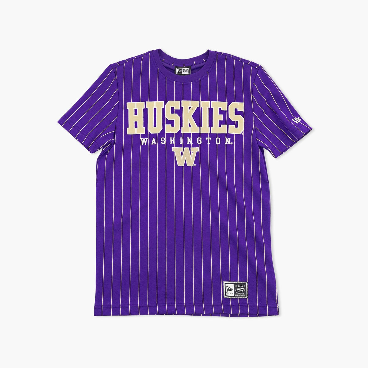 Washington Huskies Purple Campus Pinstripe T-Shirt