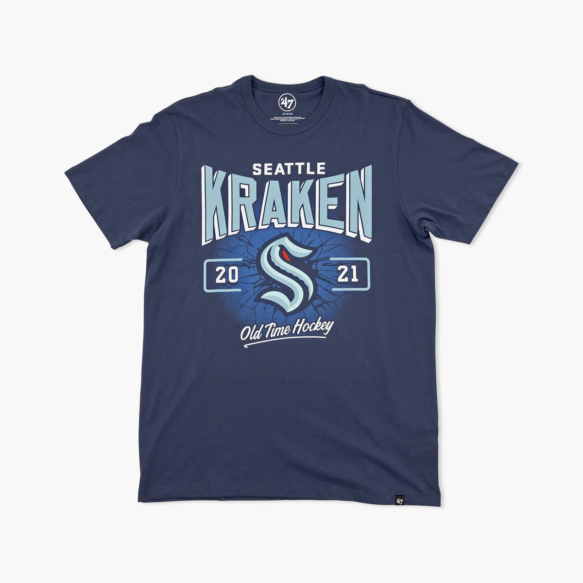 Seattle Kraken Navy Break Shot T-Shirt