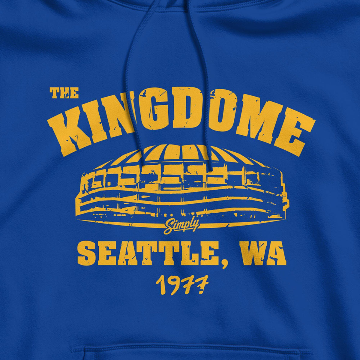 The Kingdome 1977 Royal Hoodie