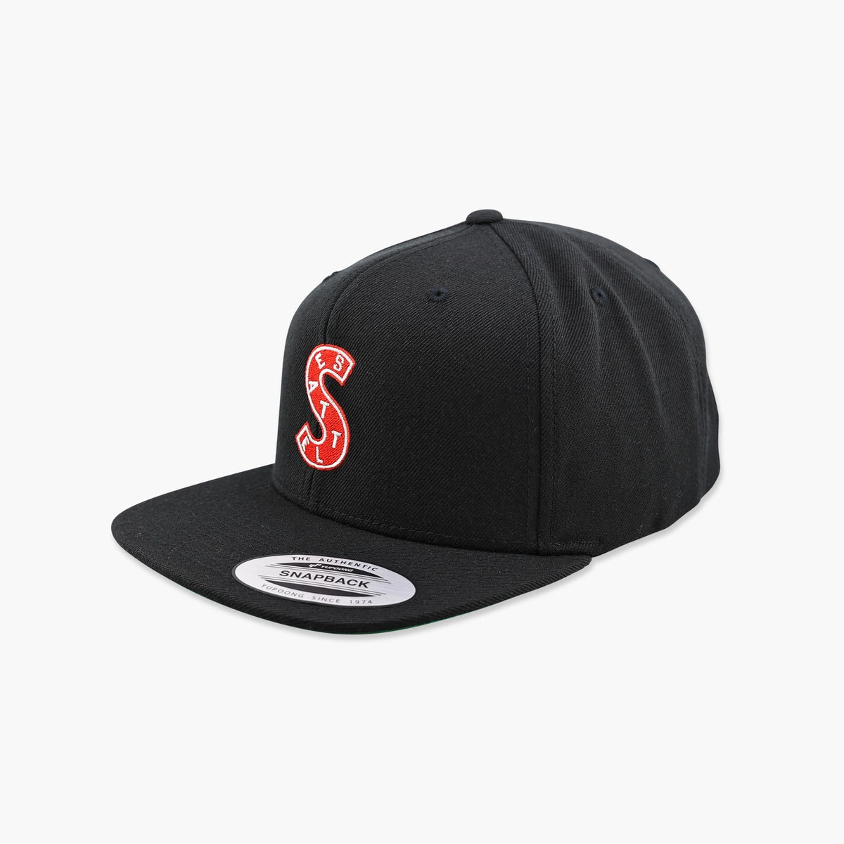 Seattle Metropolitans Black Snapback