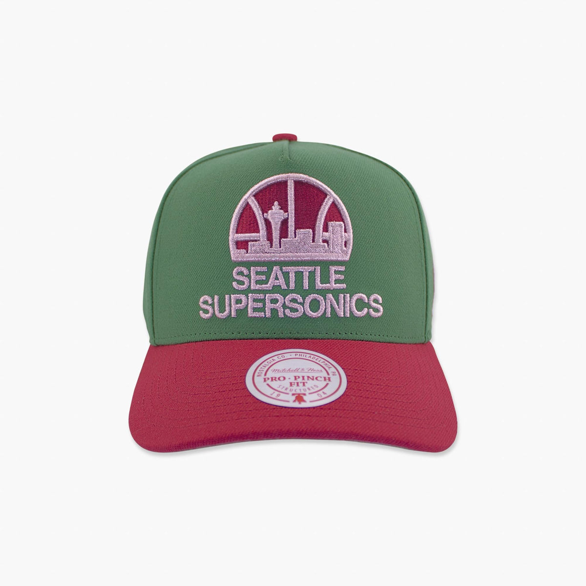 Seattle SuperSonics Rose Gold Pro Crown Snapback