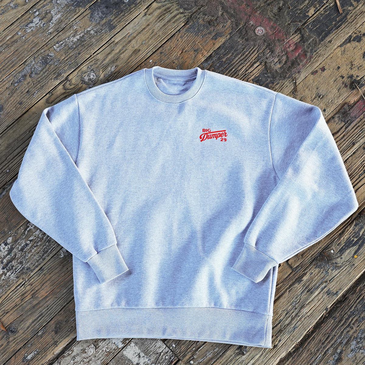 The Gameday Gray Crewneck, Big Dumper Collection