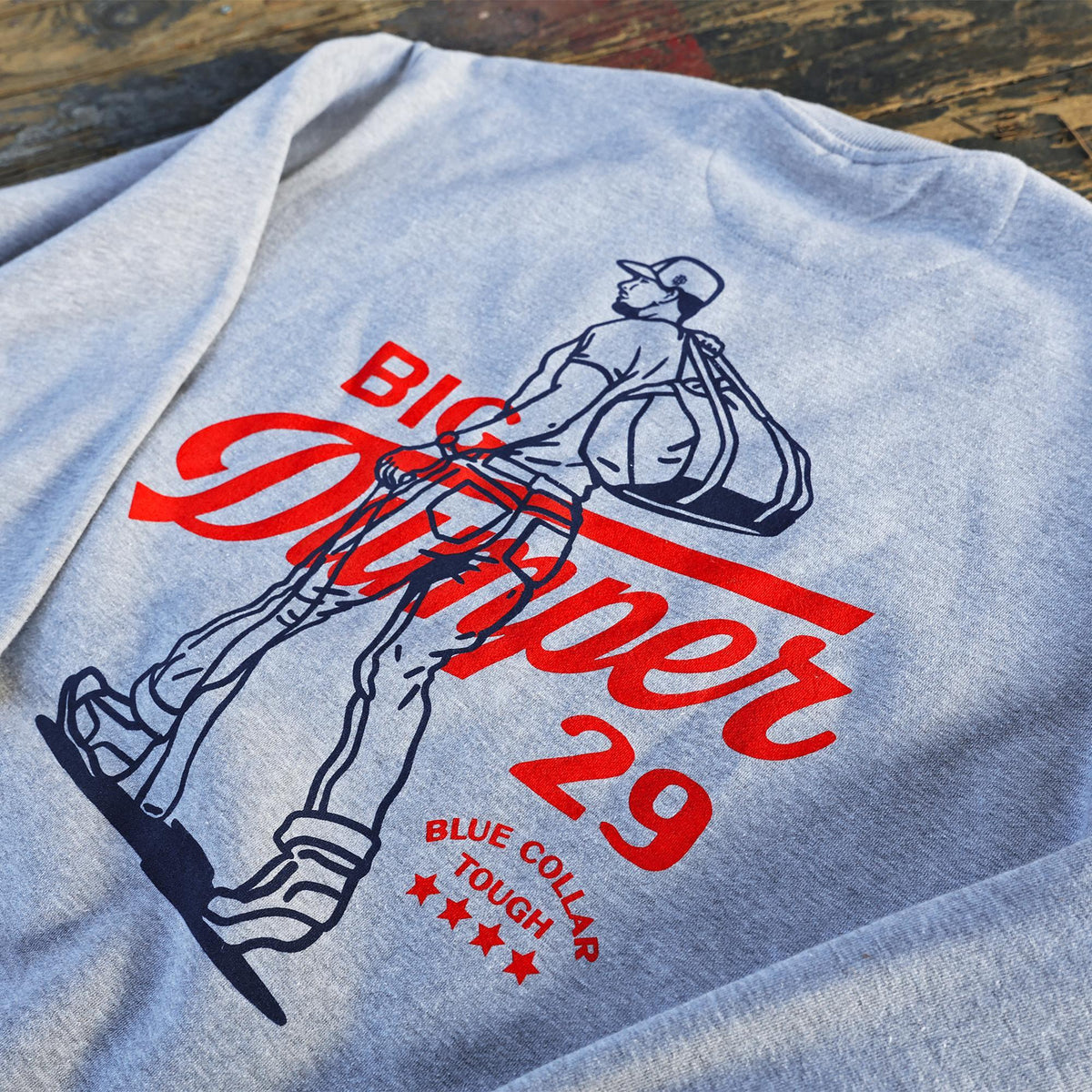 The Gameday Gray Crewneck, Big Dumper Collection