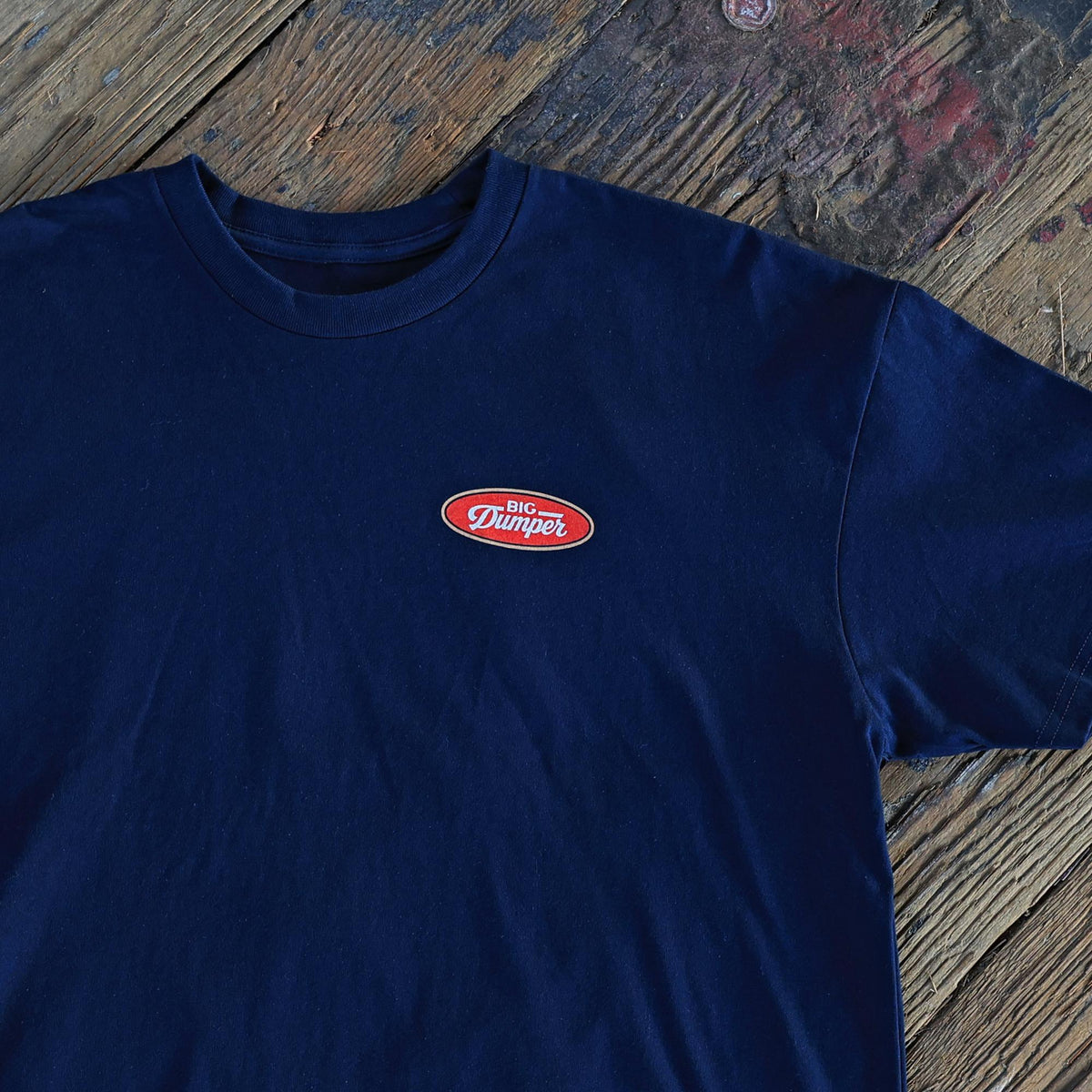 The Blue Collar Navy T-Shirt, Big Dumper Collection