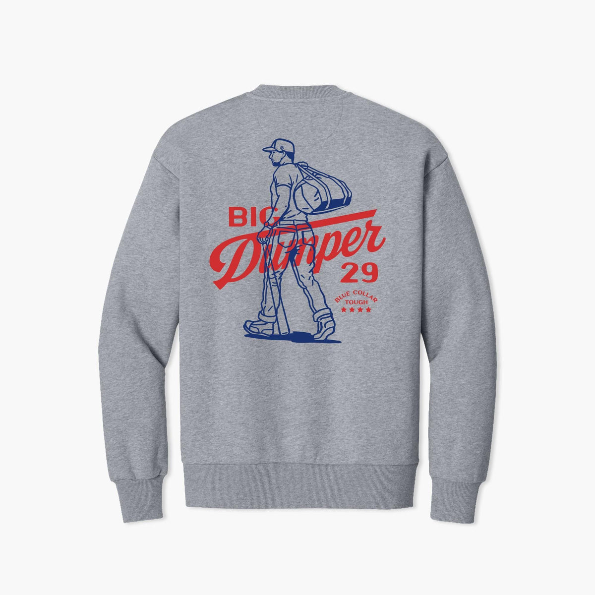 The Gameday Gray Crewneck, Big Dumper Collection