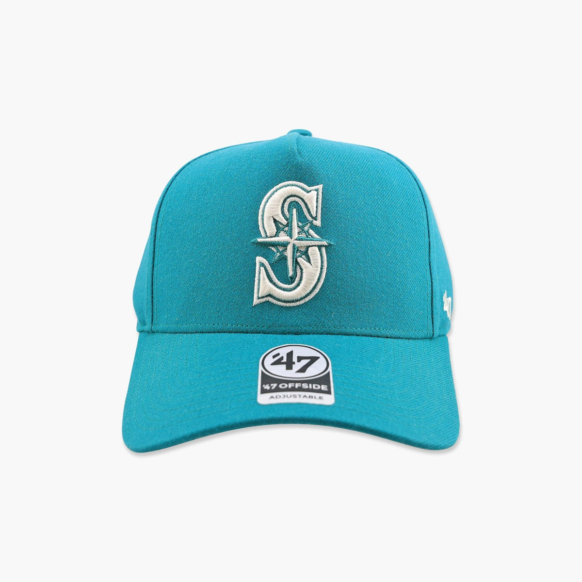 Seattle Mariners Tailgate Teal Offsides Adjustable Hat