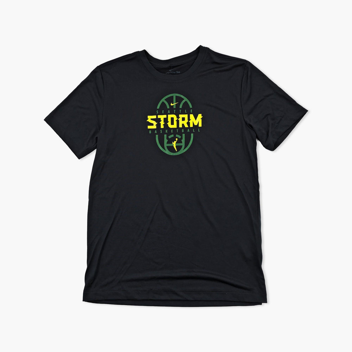 Seattle Storm Black On Court Legend Performance T-Shirt