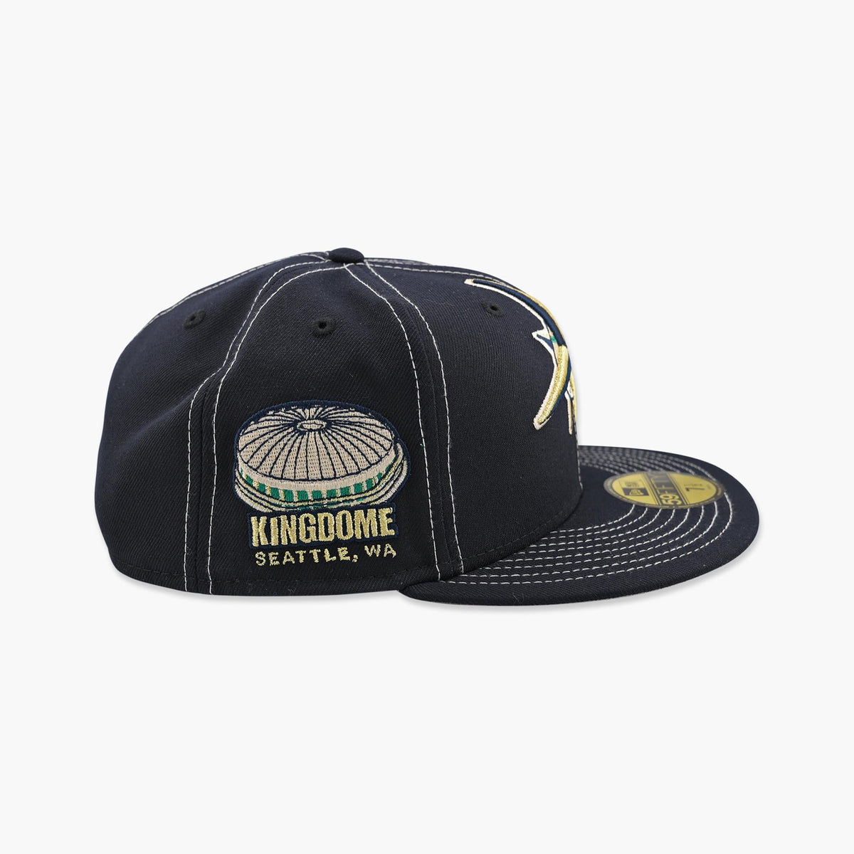 Seattle Mariners Navy Kingdome Compass Fitted Hat