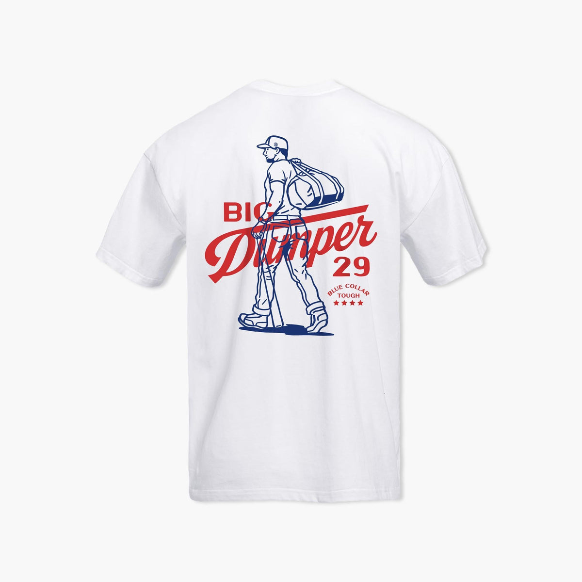 The Gameday White T-Shirt, Big Dumper Collection