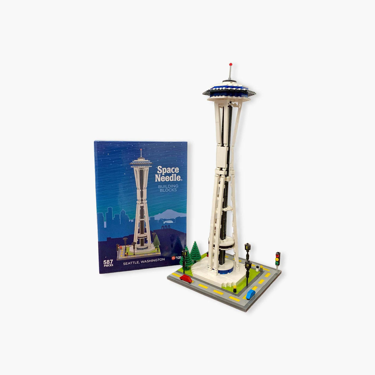 20" Large Space Needle Building Block Set