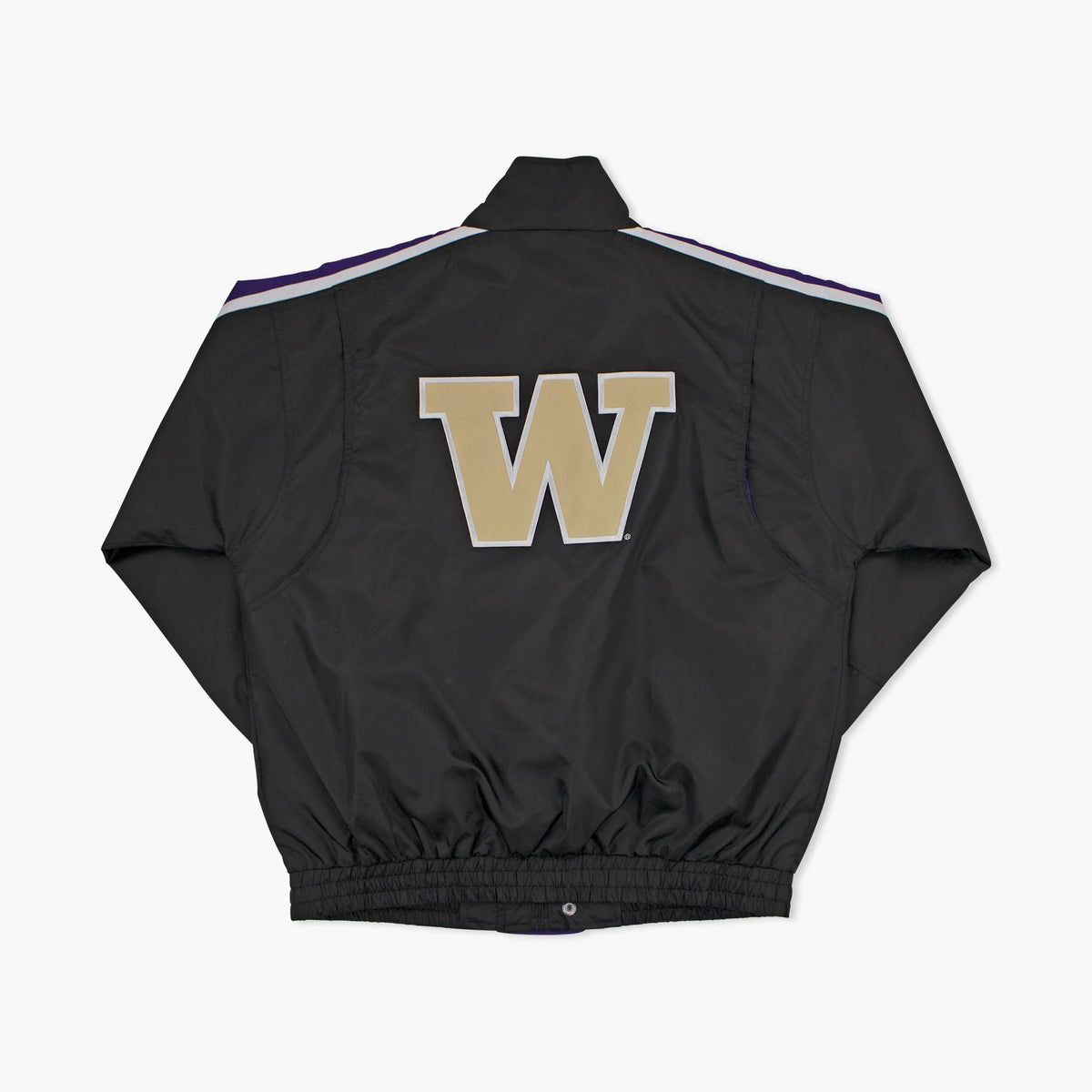 Washington Huskies Starter Black Nylon Jacket