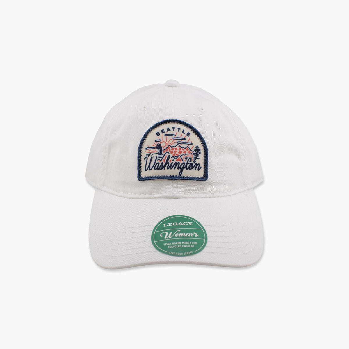 Sun Setter White Seattle Womens Adjustable Hat
