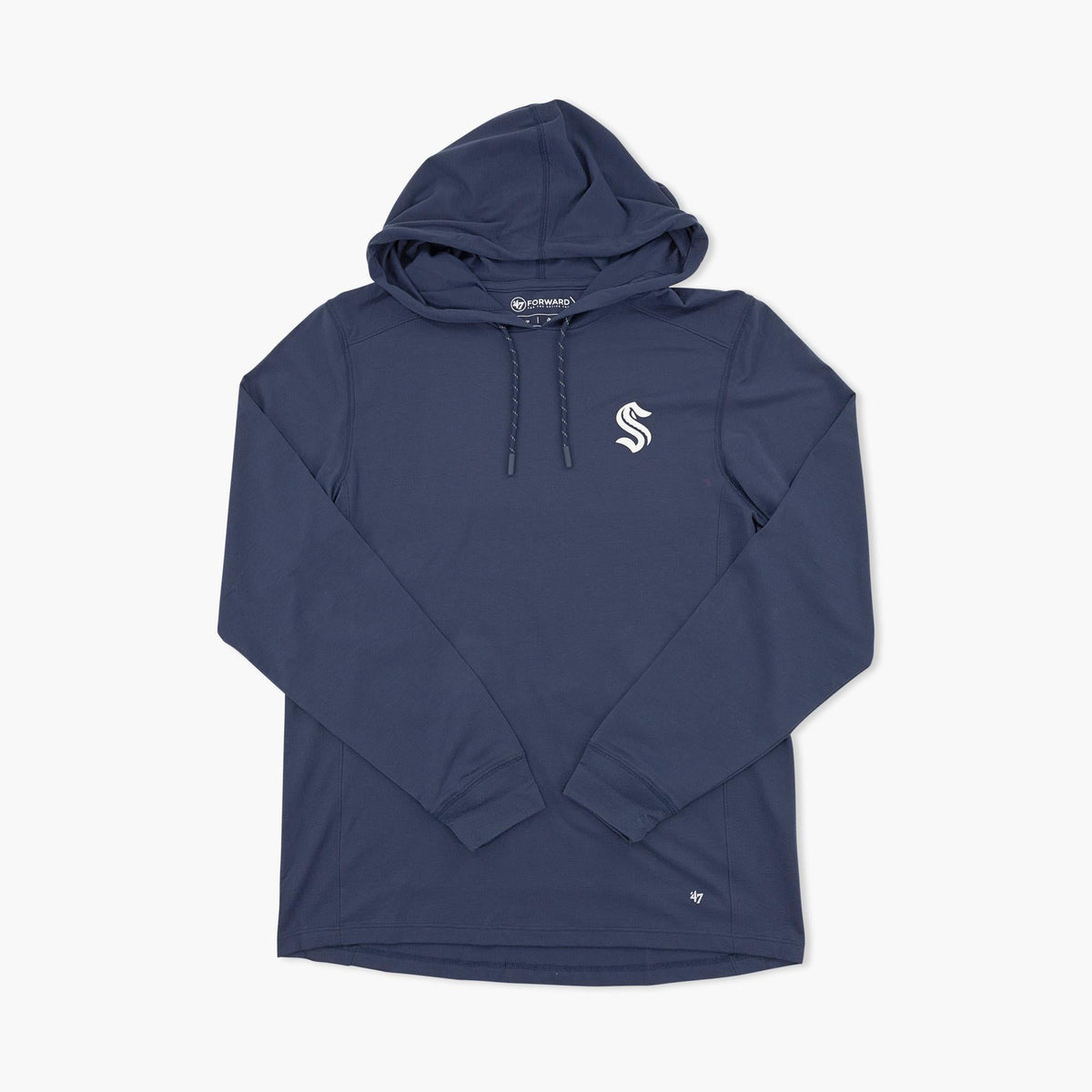 Seattle Kraken Navy Forward Performance Hoodie