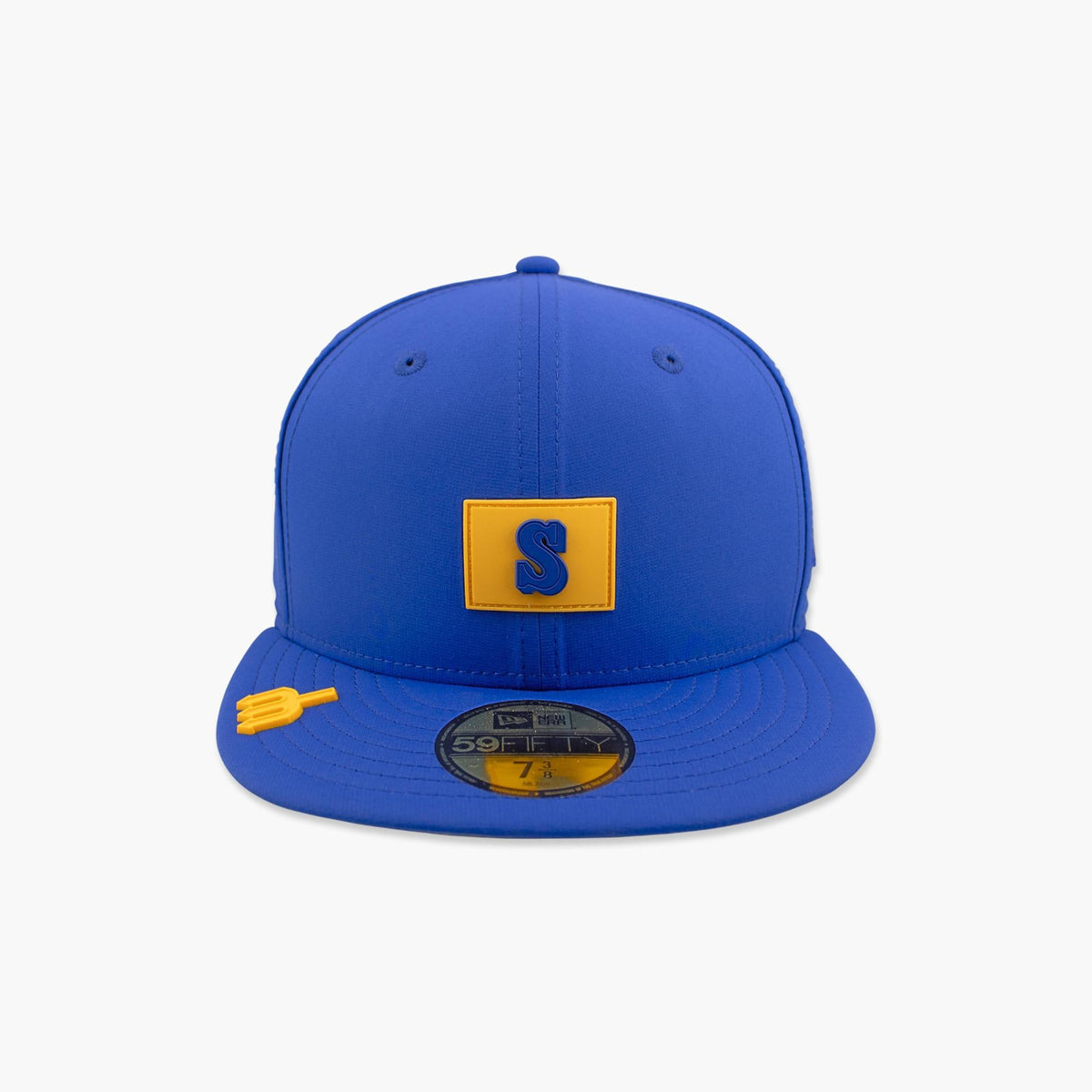 Seattle Mariners 2026 Clubhouse Retro "S" Royal Fitted Hat