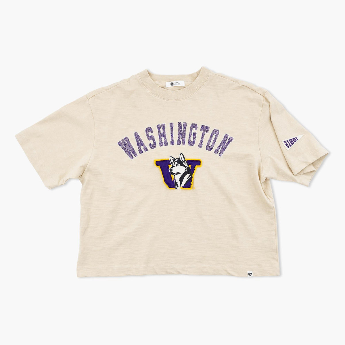 Washington Huskies Mojave Elmore Heavyweight Women's T-Shirt