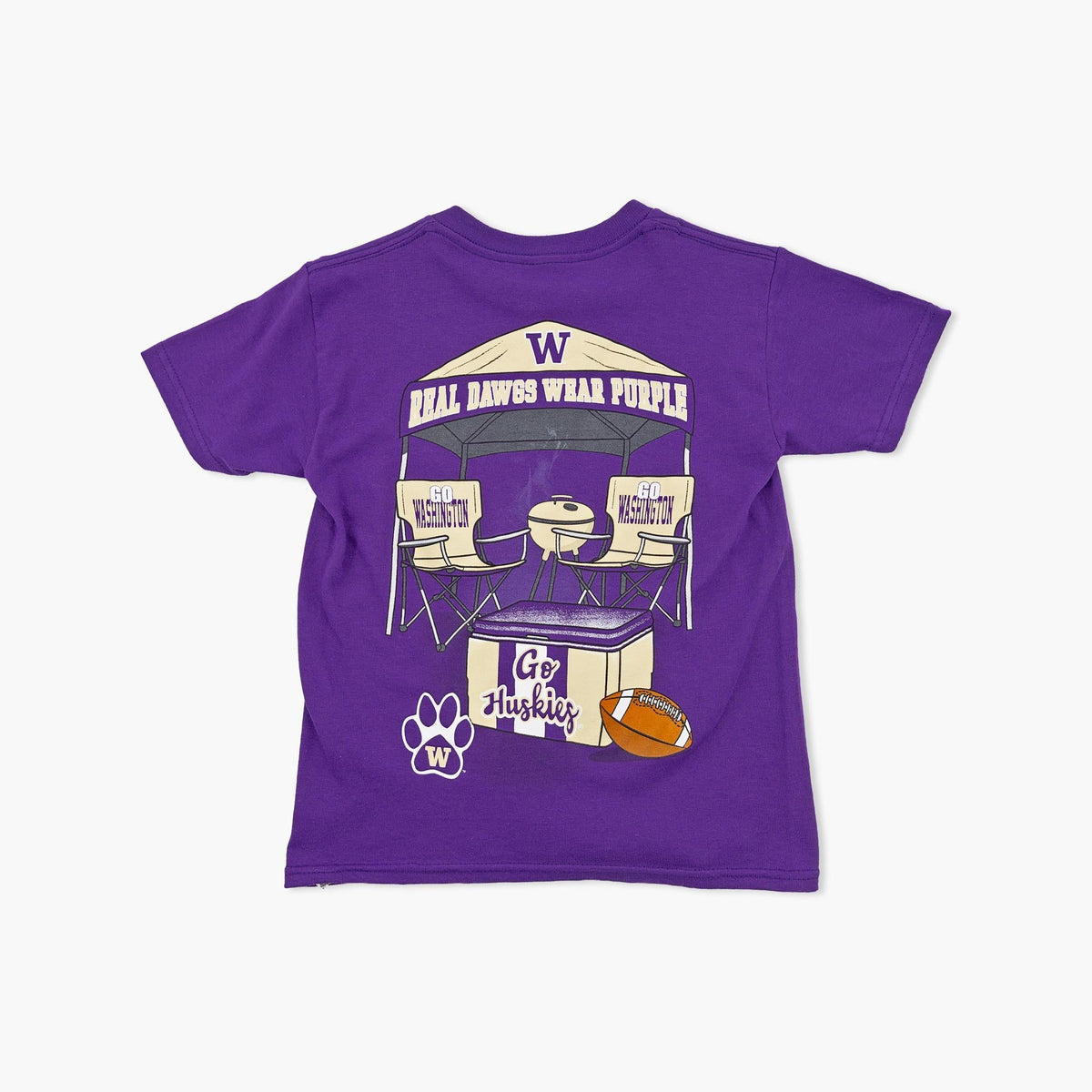 Washington Huskies Purple Tailgater Youth T-Shirt