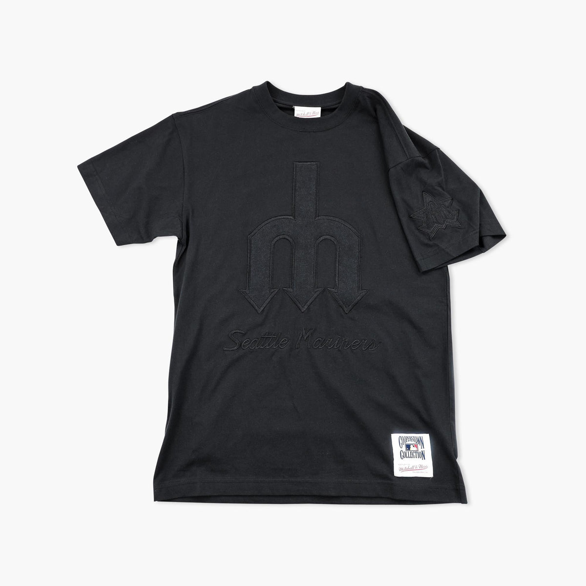 Seattle Mariners Black Phantom T-Shirt