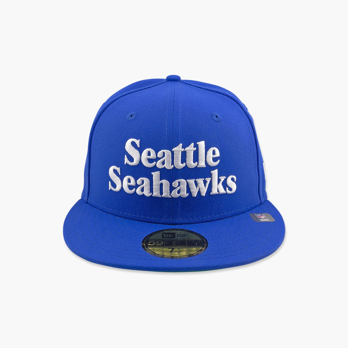 Seattle Seahawks 1980's Sideline Blue Fitted Hat