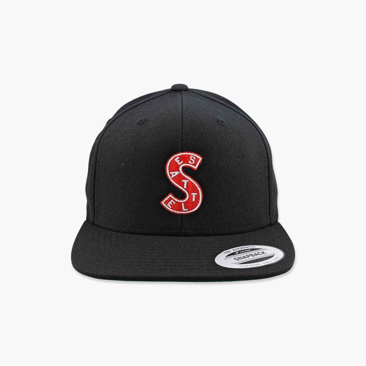 Seattle Metropolitans Black Snapback