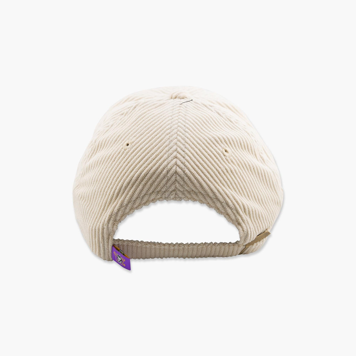 Washington Huskies Natural Corduroy Script Clean Up Adjustable Hat