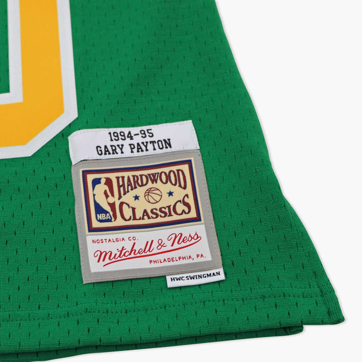 Seattle SuperSonics Gary Payton 1994 Green Swingman Jersey