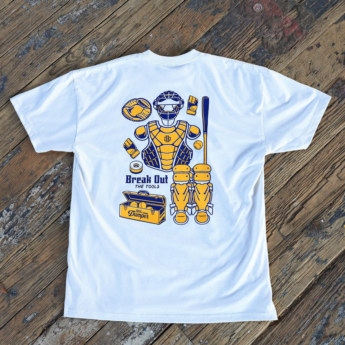 The Toolkit Bone T-Shirt, Big Dumper Collection