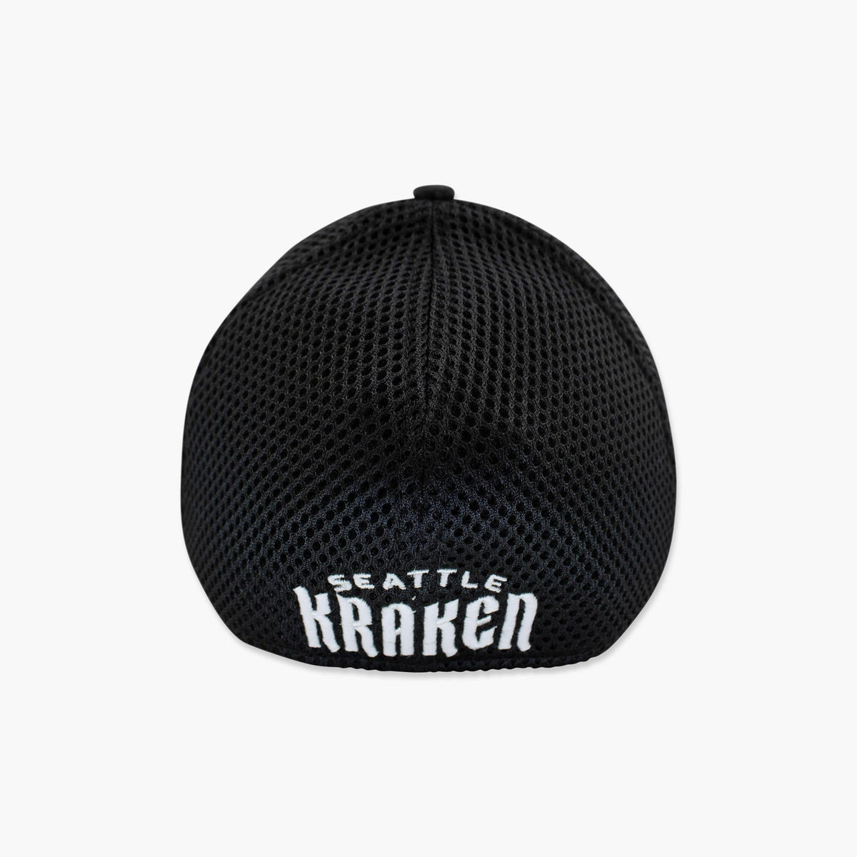 Seattle Kraken Black Mesh FlexFit Hat
